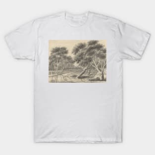 Forest View by Simon de Vlieger T-Shirt